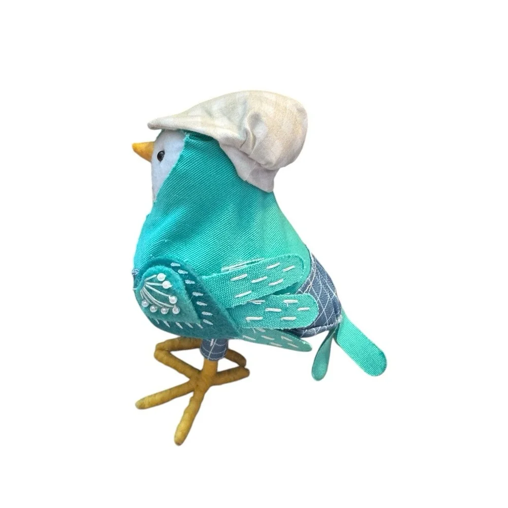 Target Spritz‎ 2018 Bird Poppy Blue Easter Spring Felt Featherly Friends